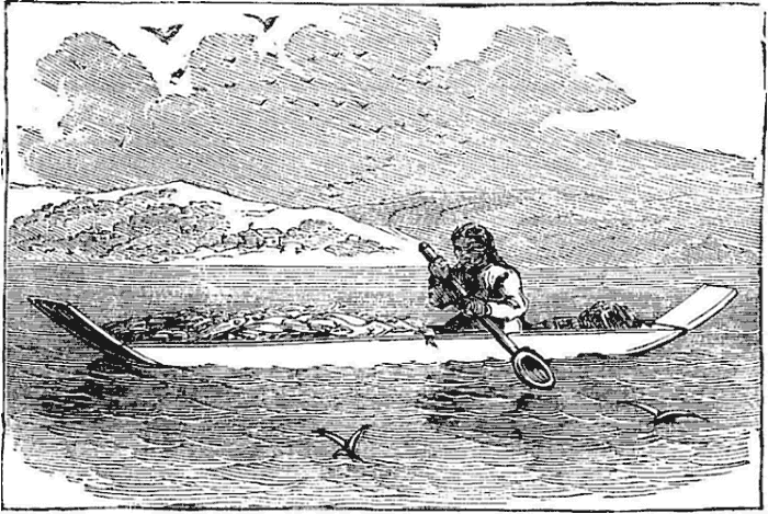 Illustration: TAIL PIECE&mdash;NATIVE WOMAN