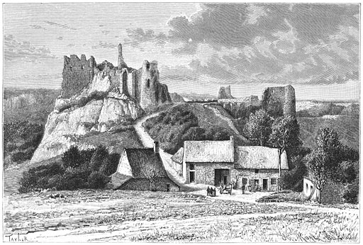 Ru&iuml;nen van Montaigle.