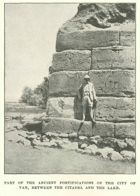 419.jpg Part of the Ancient Fortifications Of The City Of
Van, Between the Citadel and The Lake. 
