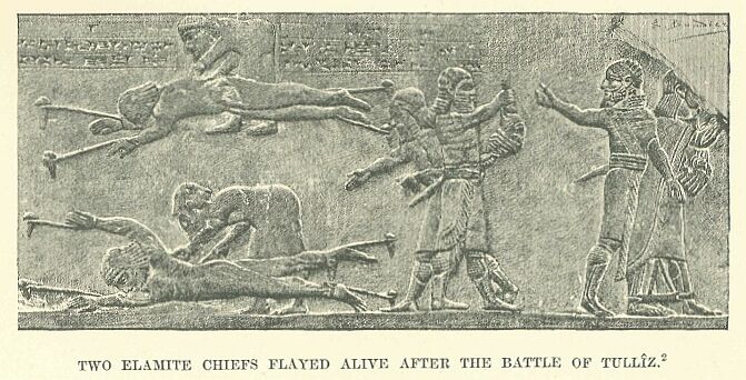 217.jpg Two Elamite Chiefs Flayed Alive After the Battle Of Tull�z 