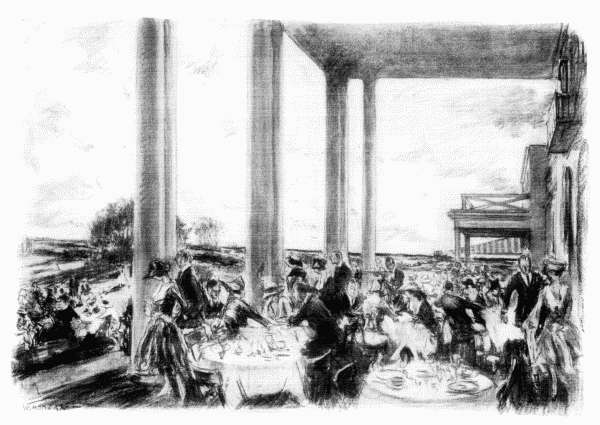 The Country Club of Virginia, out to the west of Richmond, is one of the most charming clubs of its kind in the
United States