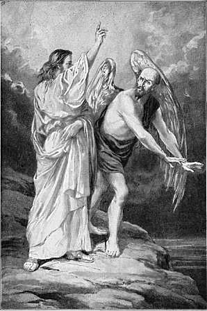 CHRIST'S WEAPON OF DEFENSE&mdash;THE
WORD OF GOD

"Get thee hence, Satan: for it is written,
Thou shalt worship the Lord thy
God, and Him only shalt thou serve."
Matt. 4:10.