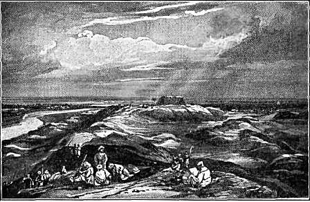 BABYLON IN THE DUST

"Babylon shall become heaps,...
without an inhabitant." Jer. 51:37.