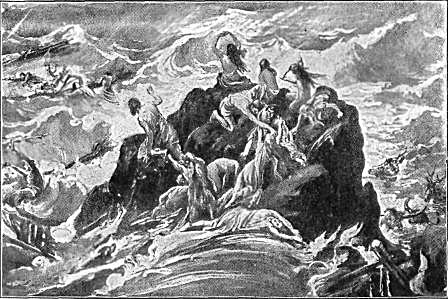 THE FLOOD

"So shall also the coming of the Son
of man be." Matt. 24:39.