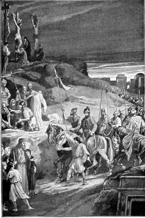 THE CRUCIFIXION
OF CHRIST

"In the midst of the week He shall cause
the sacrifice and the oblation to cease."
Dan. 9:27.