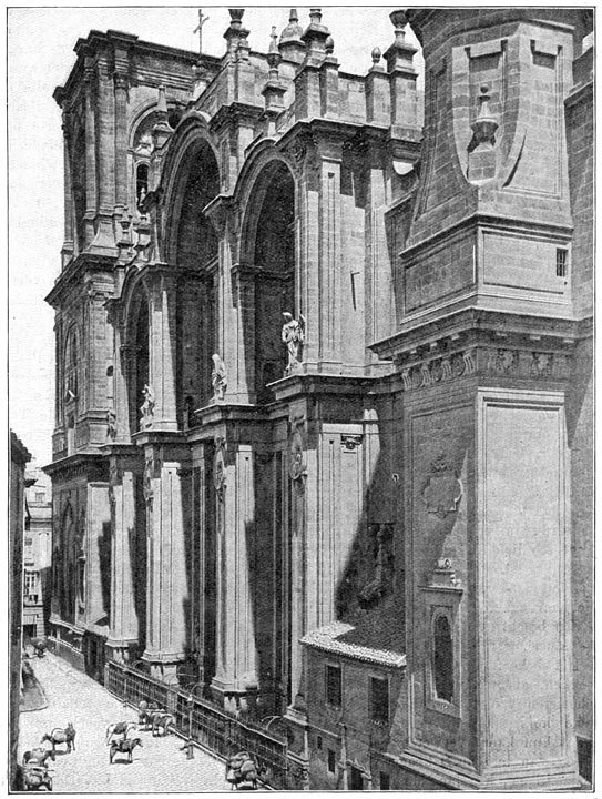 De kathedraal van Granada.