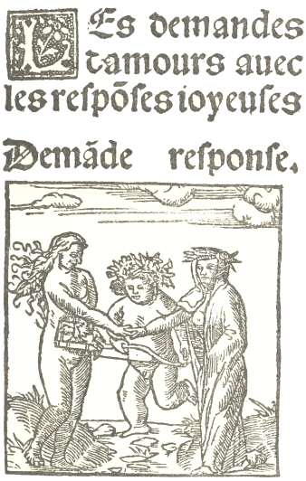 Les demandes tamours auec les refp&ocirc;fesioyeufes.
Dem&aacute;de refponfe