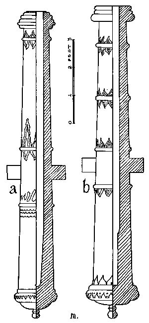 Figure 25&mdash;SIXTEENTH CENTURY CHAMBERED CANNON.