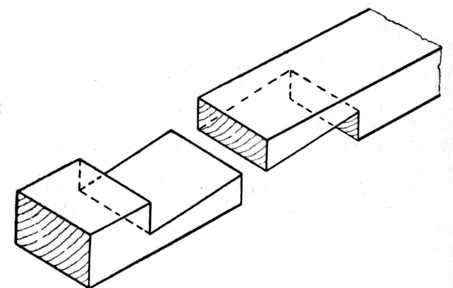 Fig. 212.&mdash;Dovetailed
Scarf Joint.