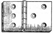 Fig. 233.&mdash;Back Flap Hinge.