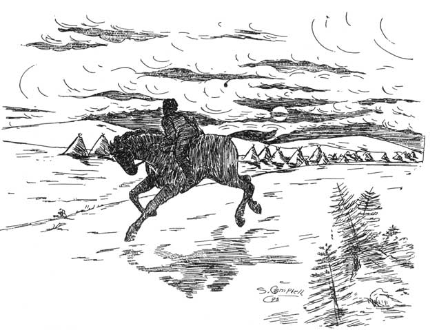 My Escape&mdash;I Ride a Hundred Miles in Twelve Hours Without
a Saddle