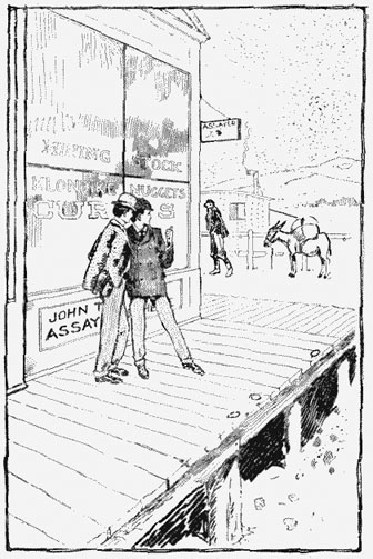 "ROSWELL, DO YOU KNOW THAT STRANGE MAN HAS BEEN
FOLLOWING US FOR THE PAST HOUR?"