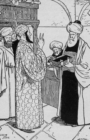 Kun todistajia ei ollut, niin tuomari julisti h�net
syytt�m�ksi.