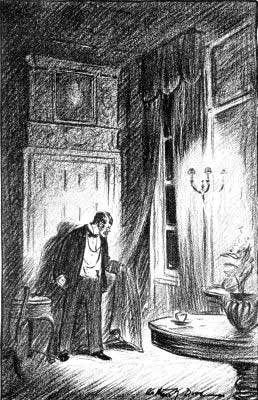 "HE SAW THAT WHICH RATHER SURPRISED HIM, AND MADE HIM
FEEL ACTIVELY INDIGNANT"