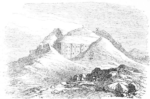 Fig. 48.&mdash;Temple at Mugheir; from Loftus.
