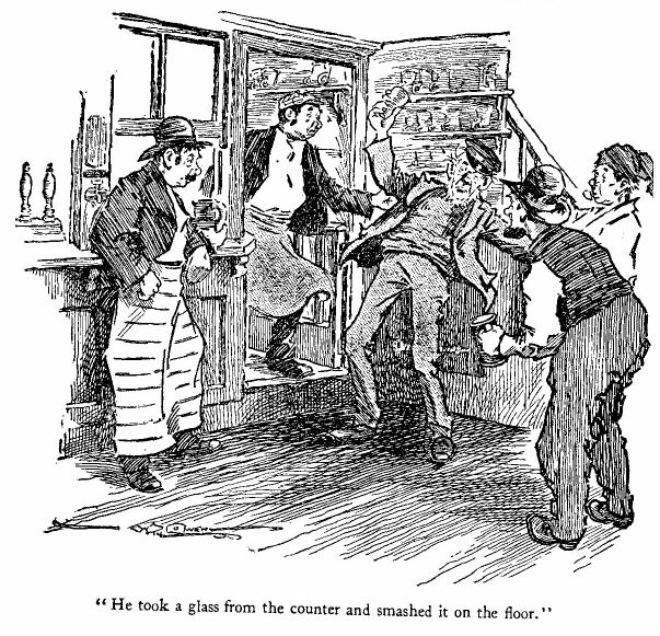 &lsquo;he Took a Glass from the Counter and Smashed It on The Floor.&rsquo; 