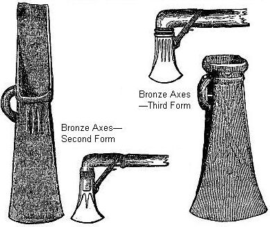 Bronze Axes&mdash;Second and Third Form.