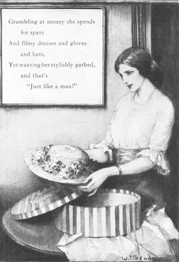 "Just Like A Man"

From a charcoal drawing by W. T. Benda.