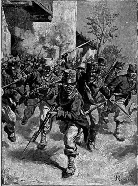 &ldquo;THEN THE TROOP DARTED OUT OF THE DOOR.&rdquo;