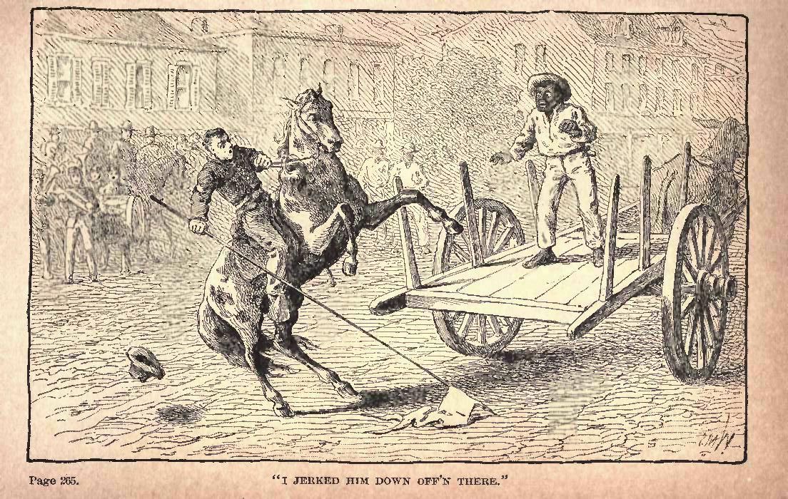 Stood There for a Minute, Like A Horse Statute 297