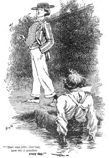 'That Was Jolly, Guv'nor. Now We'll Practice Every Day.'
