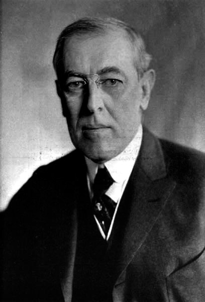 President Wilson as he looked during the Peace
Conference in Paris