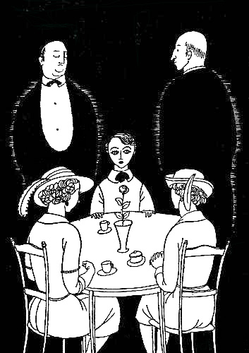 “At everything Rollo said Stella and Anabelle laughed
very loud”