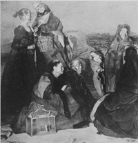 Courtesy of the Hispanic Society of America.

The Sorceresses of San Milan

From a painting by Zuloaga