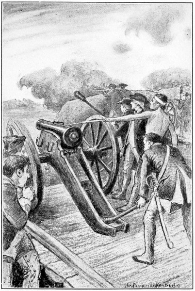 "A GENERAL DISCHARGE ... WAS COMMENCED BY THE
AMERICANS."