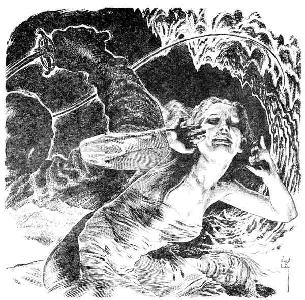 Screaming, Ylia offered her own body in defense of her
loved one.