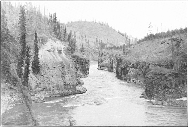 Copyright by E. A. Hegg, Juneau

Courtesy of Webster & Stevens, Seattle

Grand Canyon of the Yukon