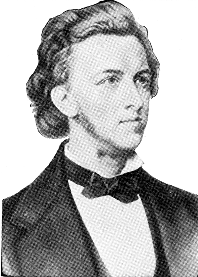 No. 1
Cut the picture of Chopin from the picture sheet.
Paste in here.
Write full name and dates.
For dates see pages 12 and 13.