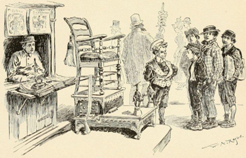 CARROTS DISPLAYS THE ESTABLISHMENT OF MESSRS. THURSTON
AND WILLIAMS.