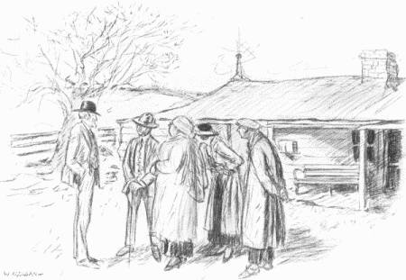 It was Frank James.... He looks more like a prosperous farmer or the president of a rural bank
than like a bandit. In his manner there is a strong note of the showman