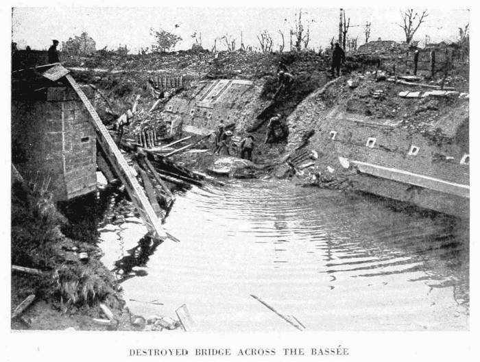DESTROYED BRIDGE ACROSS THE BASS�E