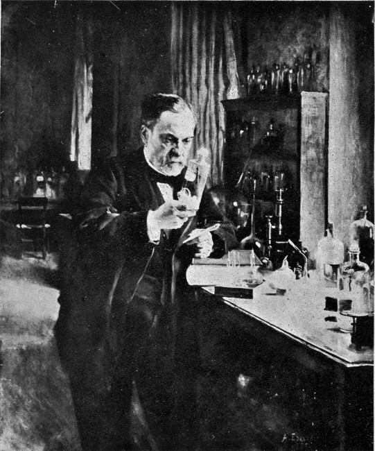 PASTEUR IN HIS LABORATORY.

facing p. 44.
