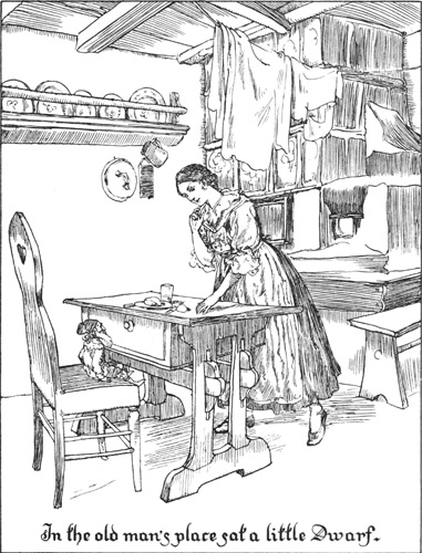In the old man&rsquo;s place sat a little Dwarf.