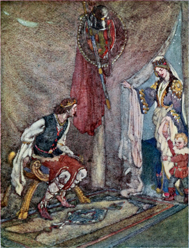 &ldquo;&lsquo;She is yours, O Otnit!&rsquo; cried the Dwarf&rdquo;