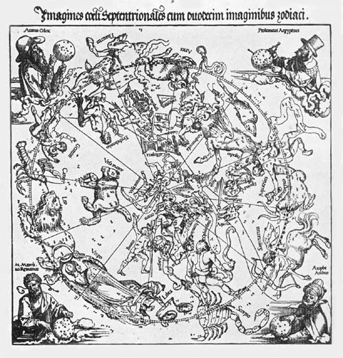 Northern
Celestial Hemisphere of Albrecht D&uuml;rer.