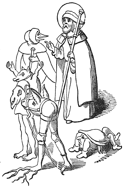 Fig. 32.&mdash;St. James and Devils.