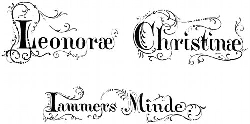 Leonor� Christin�: Iammers Minde