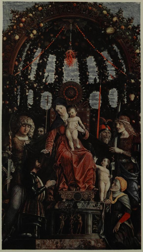PLATE I.&mdash;THE MADONNA DELLA VITTORIA.