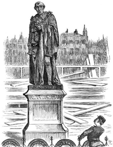Reproduced by permission of the proprietors of ‘Punch,‘

A DREAM OF THE FUTURE.

Little Lord R.: ‘Ah! they’ll have to give me a statue&mdash;some day!!’

Punch April 28, 1883.