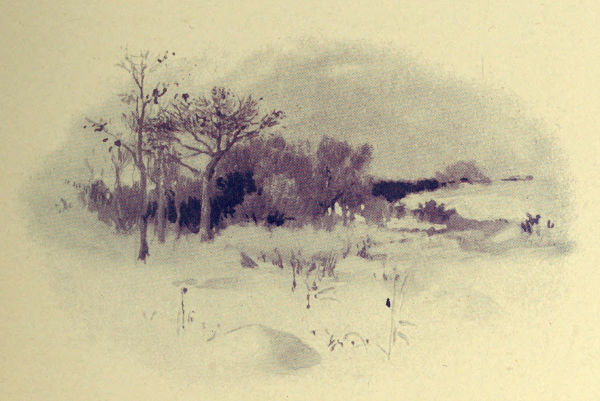 The snow has drifted over their house till only a tiny
mound appears