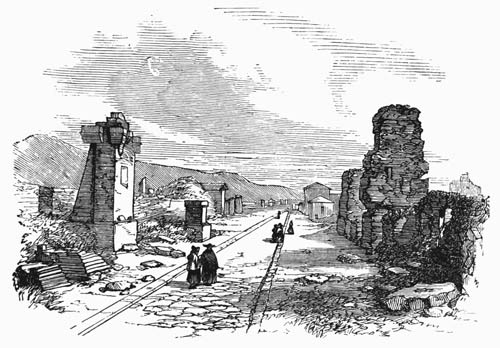 Illustration: Fig. 25.&mdash;Tombs on Appian Way.