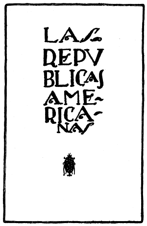 Las rep�blicas americanas