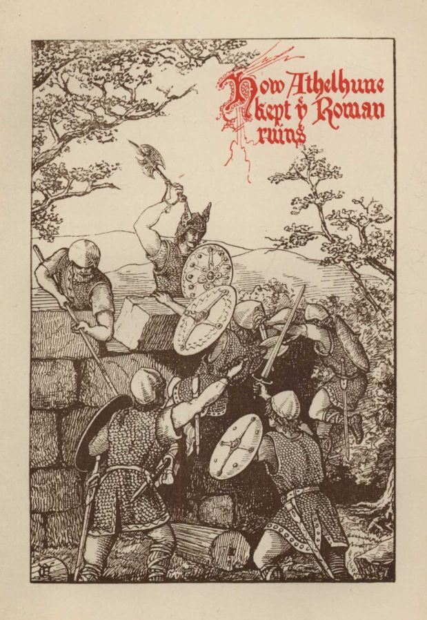 How Athelhune kept ye Roman ruins