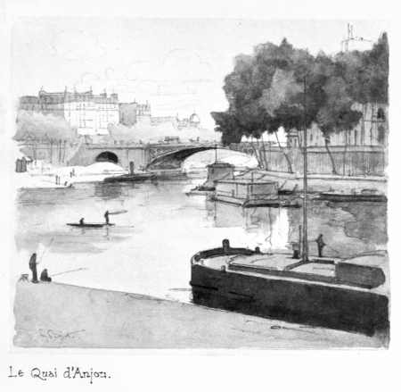 Image unavailable: Le Quai d&rsquo;Anjou.