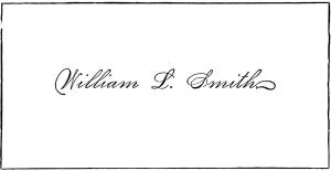Card: William L. Smith