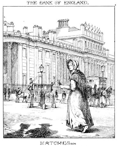 [Image unavailable: THE BANK OF ENGLAND.

MATCHES.]